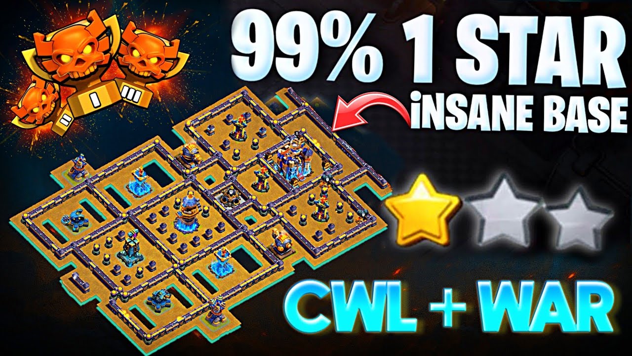UPDATED - TH18 WAR BASE ( 99% 1 star star) WORKING TH18 NEW ANTI 3 STAR BEST TH18 BASE LINK TH18 WAR