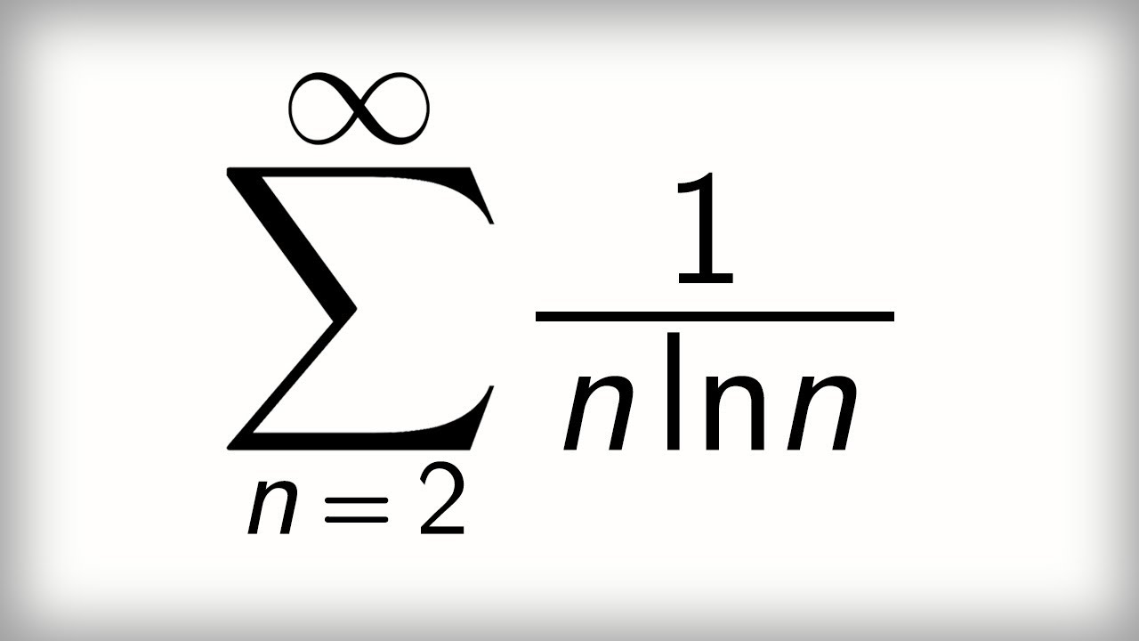 13.11 The integral test - Examples