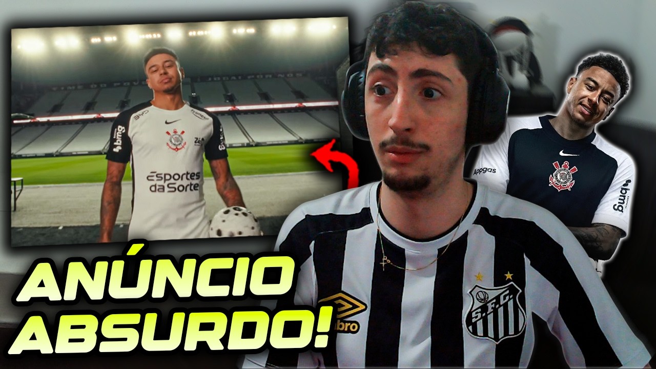 SANTISTA REAGINDO AO ANÚNCIO DE LINGARD NO CORINTHIANS | NOVA CONTRATAÇÃO DO CORINTHIANS