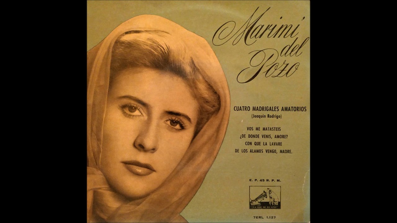 Marimí del Pozo - “Cuatro madrigales amatorios” (1951)