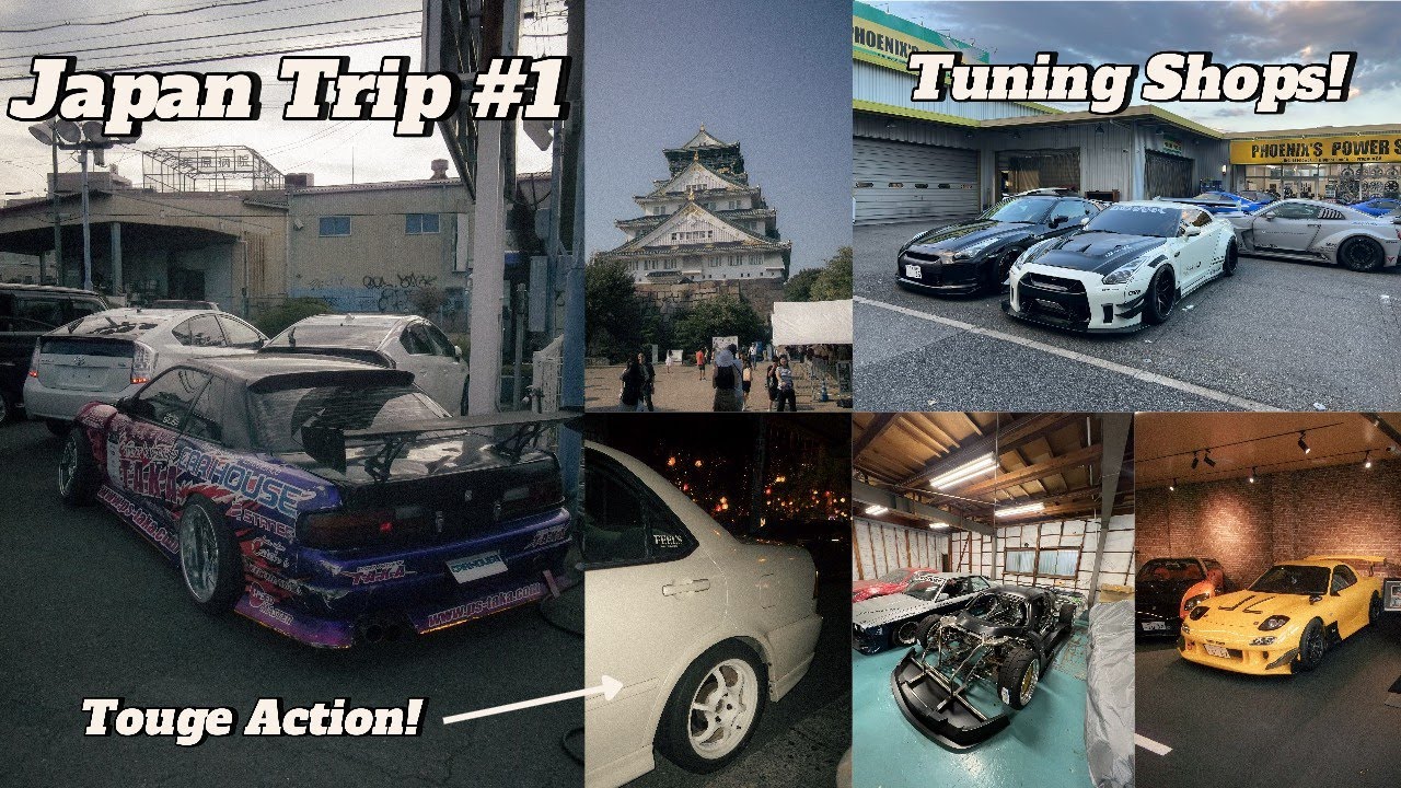 Touge Action in Osaka! Honda Accord Euro R, Rocket Bunny & JDM Shops, Japan Trip #1