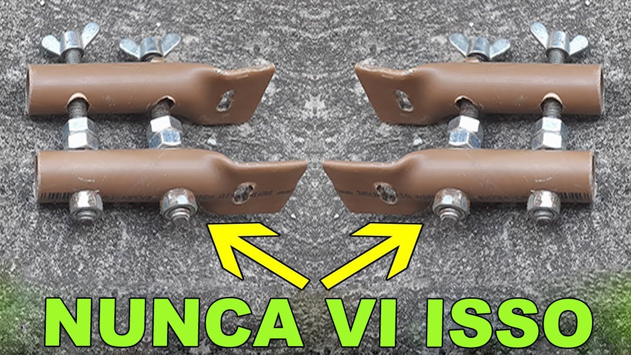 Basta Ter Parafuso e Cano PVC - Muito Simples e Eficaz - Invento Sensacional - Vai Virar Febre