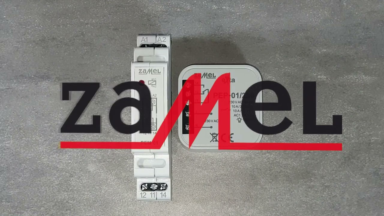 Przekaźnik elektormagnetyczny dopuszkowy 230 V AC, 10A, TYP: PEP-01/230 ZAMEL EXTA