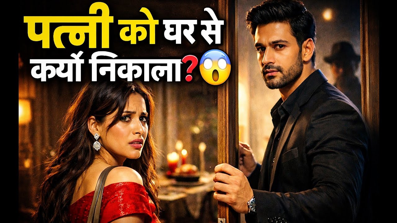 पत्नी को घर से क्यों निकाला? 😨 |  #viral #shortvideo#motivationalstory#trending#shorts#facts#couple
