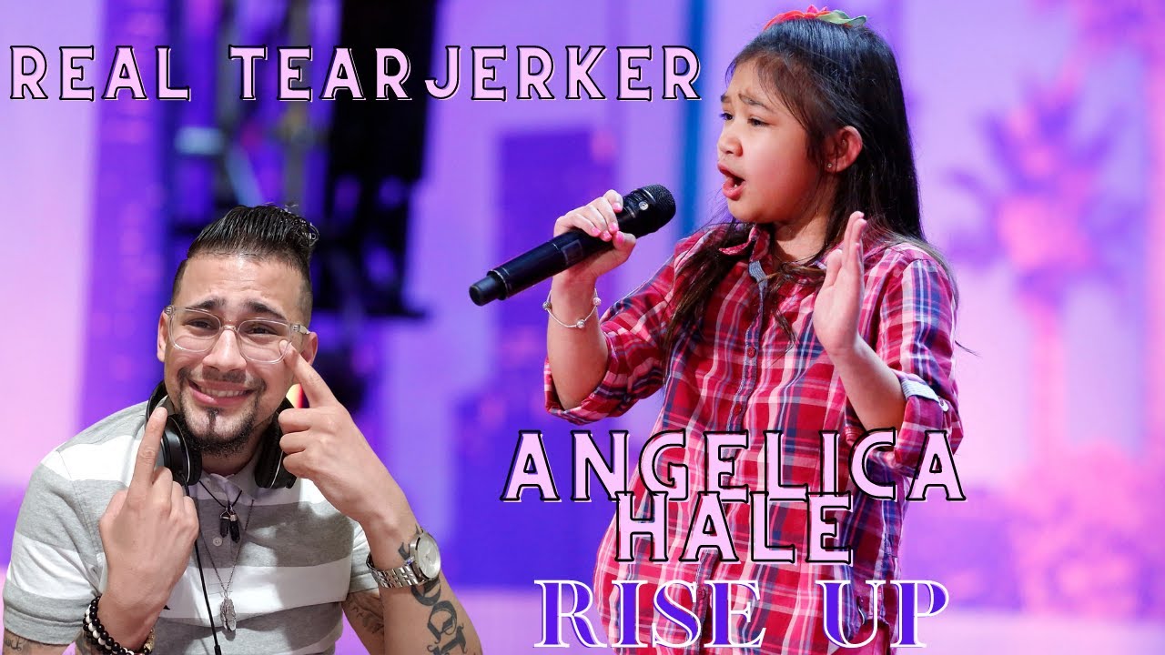 A REAL TEARJERKER | Angelica Hale Audition Performing Rise Up (America's Got Talent)