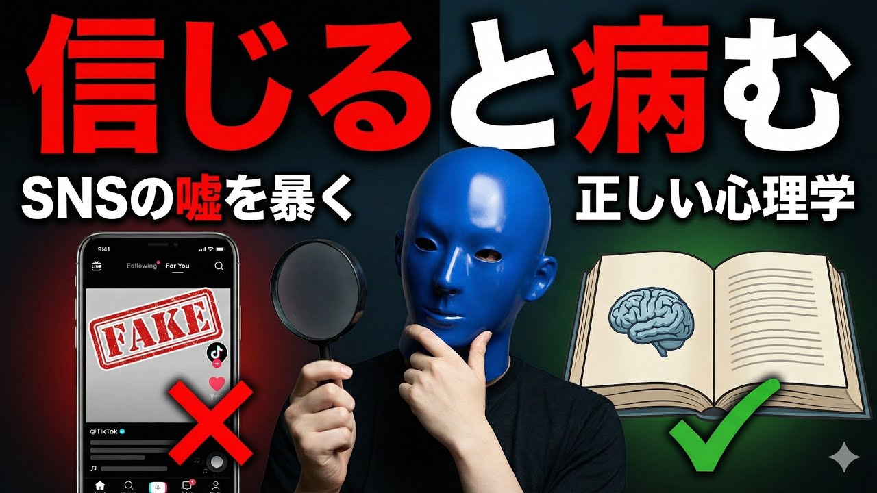 【それ、逆に病みます】SNSで広まる間違った心理学