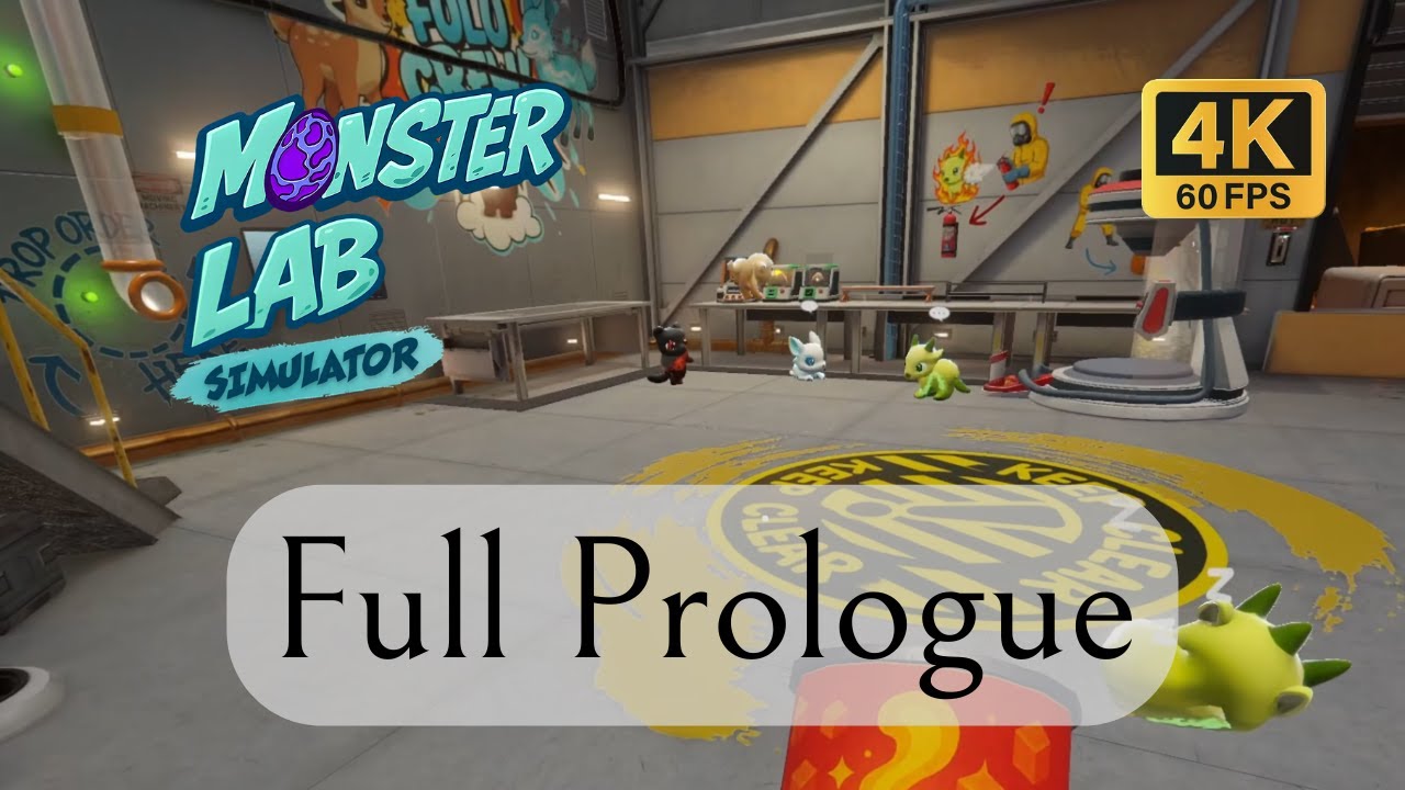 Monster Lab Simulator Prologue: FULL GAME - All Content Walkthrough (Full Demo)