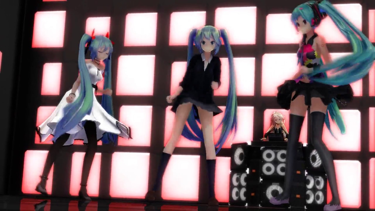 # Mikuミク │  IA 式 - Around The World / Harder Better Faster Stronger │ Motion DL!