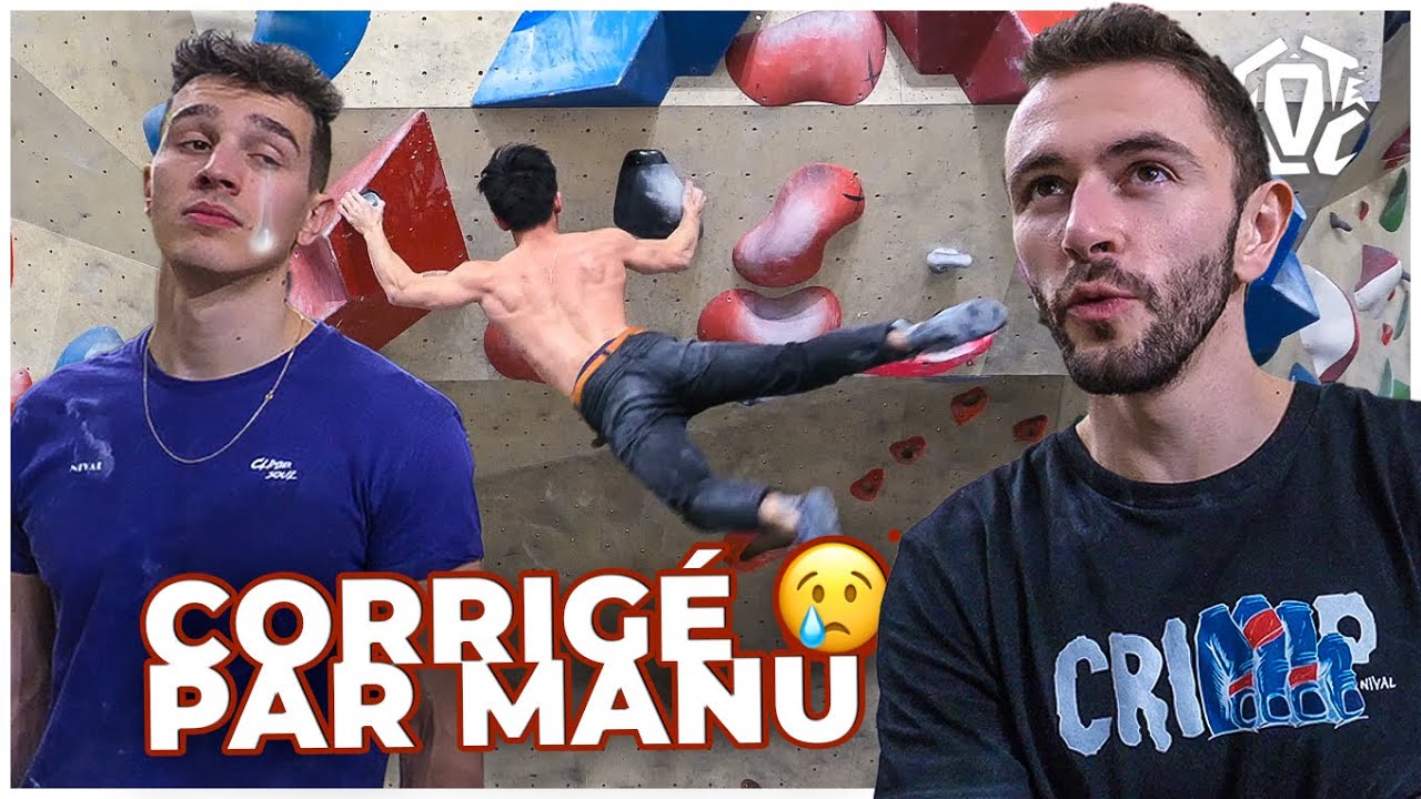 ESCALADE de BLOCS INTENSES avec @Manu Cornu ! 🧨