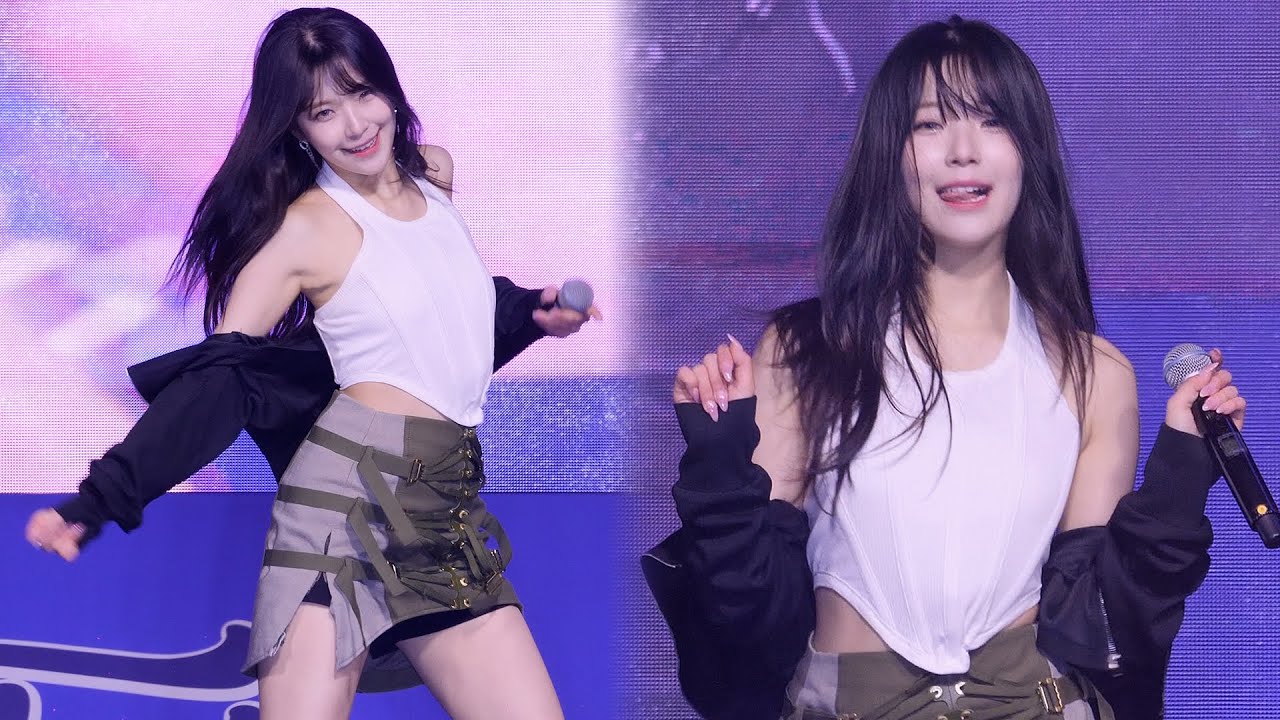 프로미스나인 백지헌 직캠 4K 'WE GO' (fromis_9 JIHEON) @ 한체대 축제｜231107