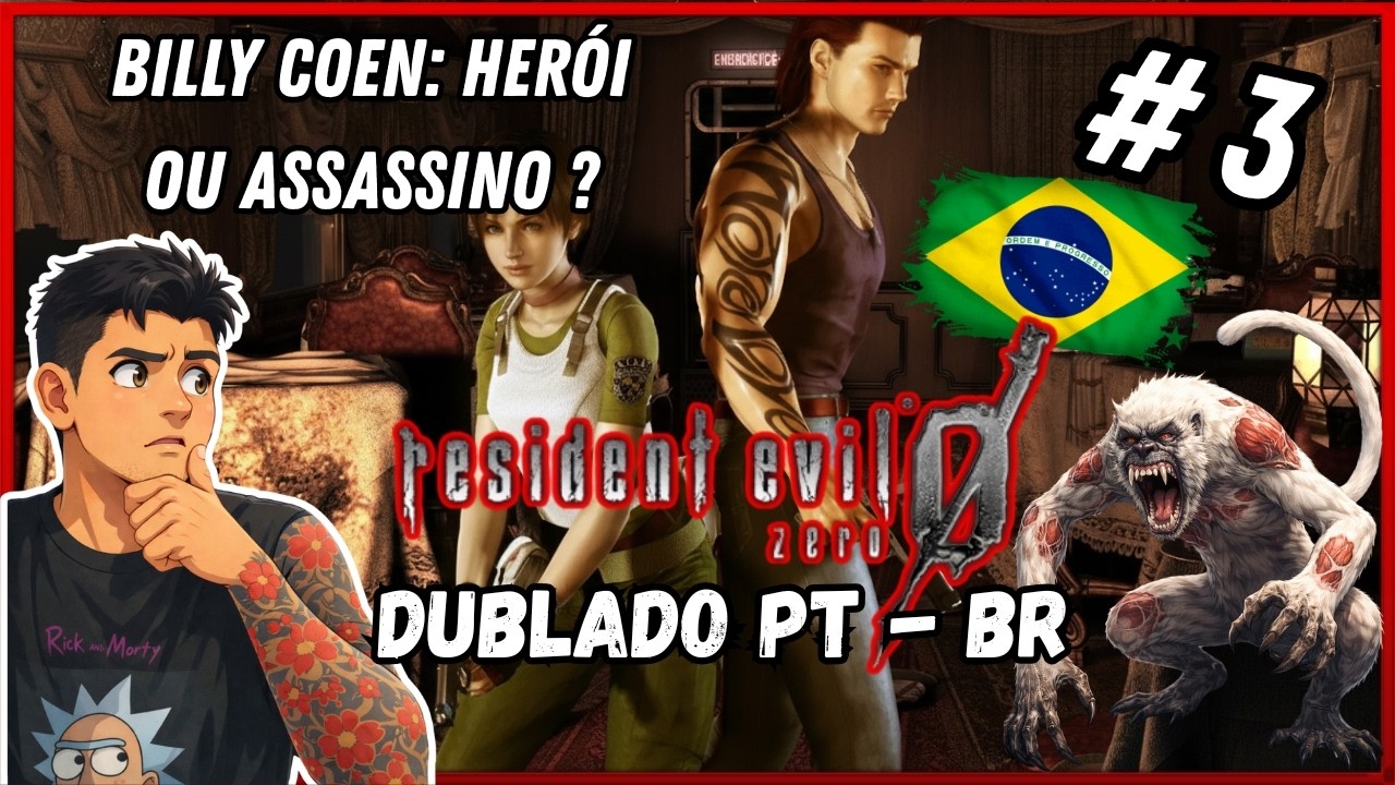 O PASSADO SOMBRIO DE BILLY COEN! | #Resident #evil 0