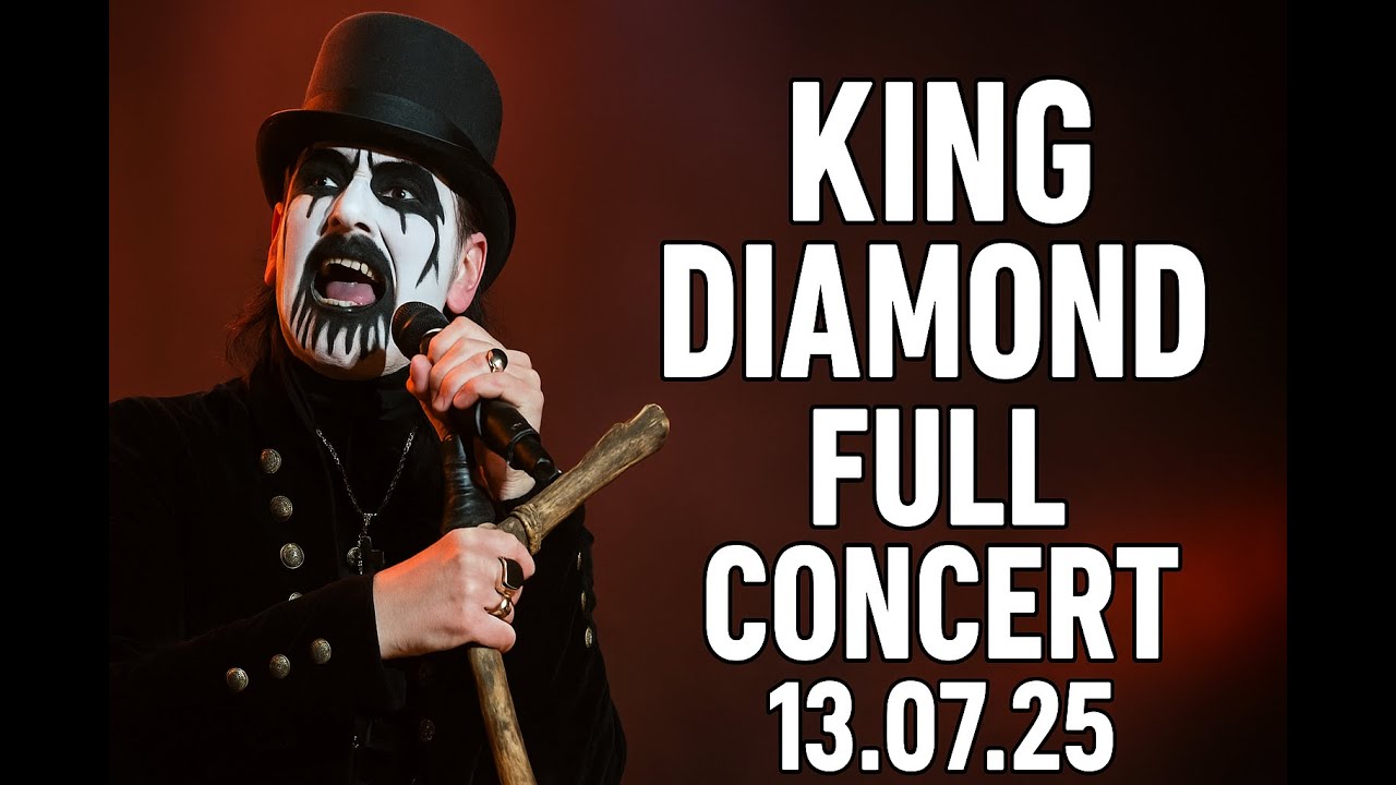 King Diamond - Live In İstanbul 13.07.25 - 4K - Full Show