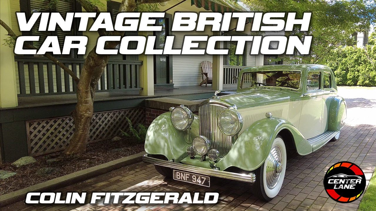 Vintage British Car Collection | MG Tickford Coupe, MGTC, Bentley Airline Saloon, Rolls Silver Ghost