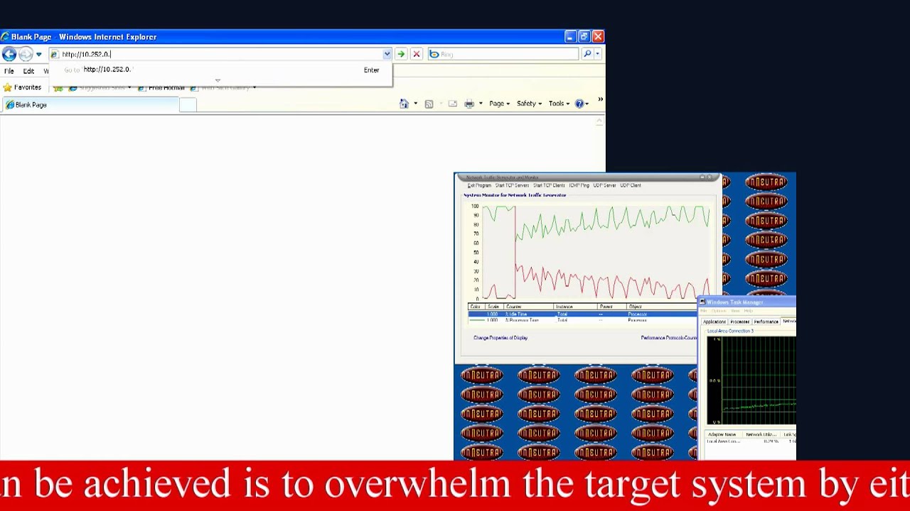 In Action... DDos Attack