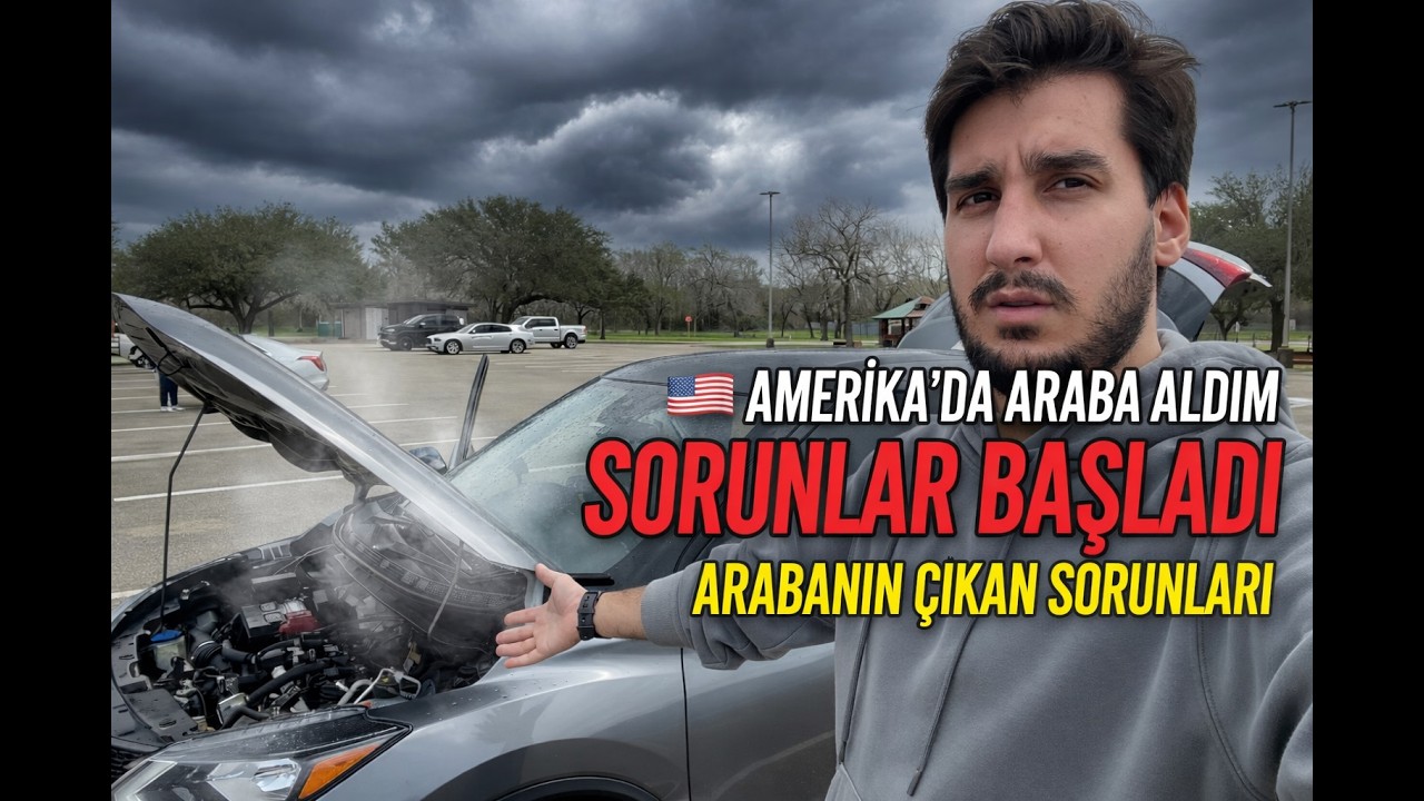 Amerika’da Araba Aldım Ama Sorunlar Bitmedi… 🚗 #amerikadayasam #amerikahayati #keşfet 