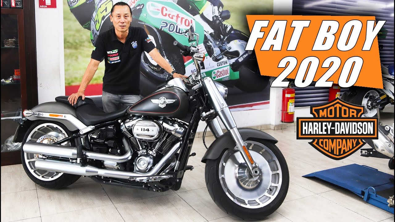 HARLEY-DAVIDSON FAT BOY 2020 NA AULA DO CHINA!