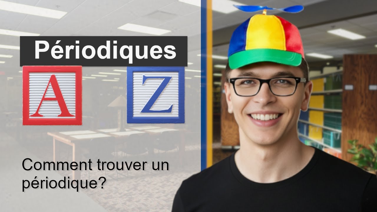 Périodiques A à Z : Comment trouver un article rapidement ?