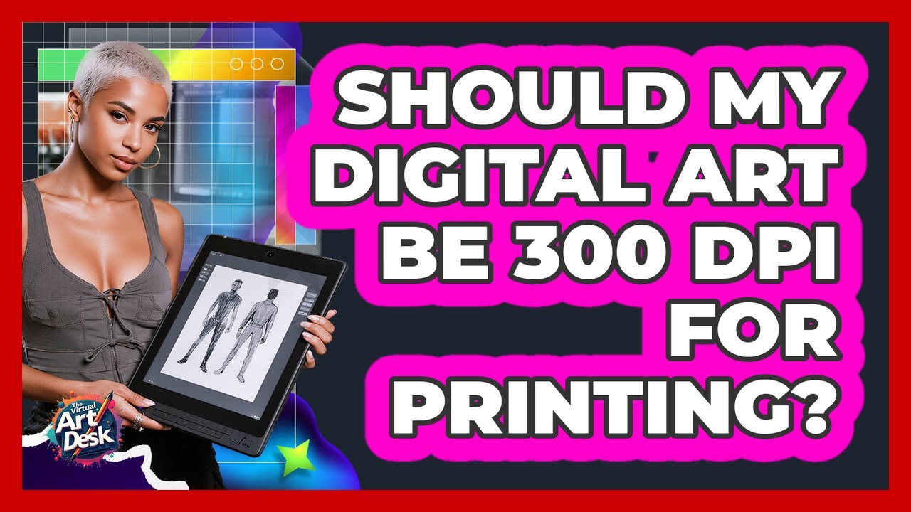 Should My Digital Art Be 300 DPI For Printing?