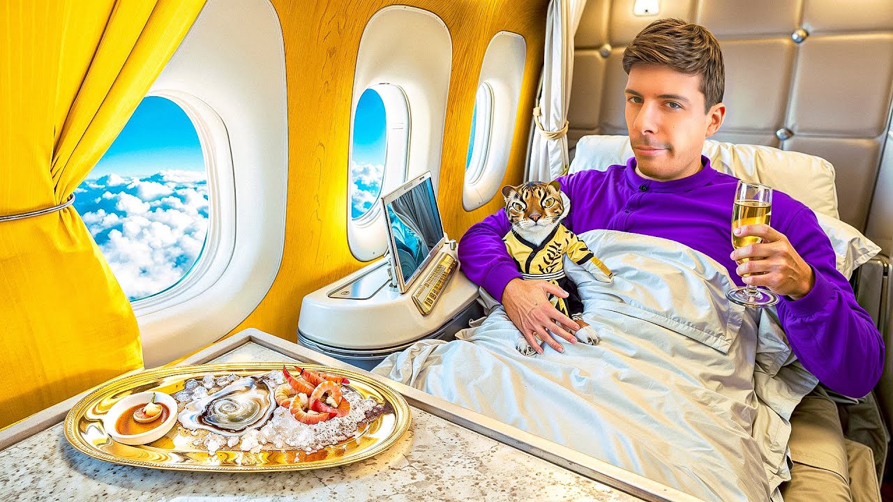 VI PORTO CON ME IN FIRST CLASS EMIRATES