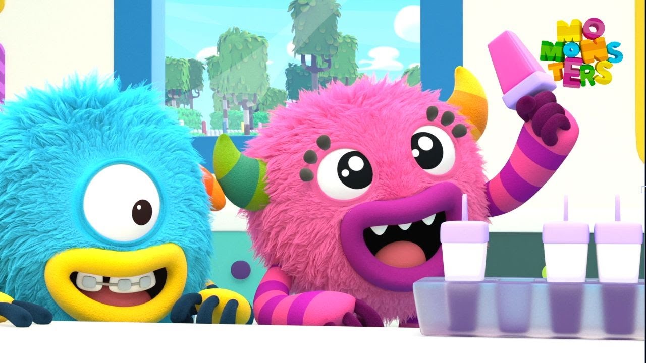 Picolés | Momonsters | 110' Compilação | Desenhos Animados Educativos para Crianças