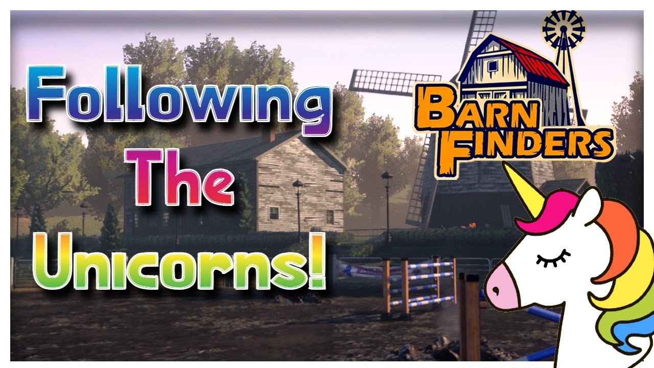 Unicorn Race Horse?! Barn Finders (Amerykan Dream DLC #2) - Let's Play