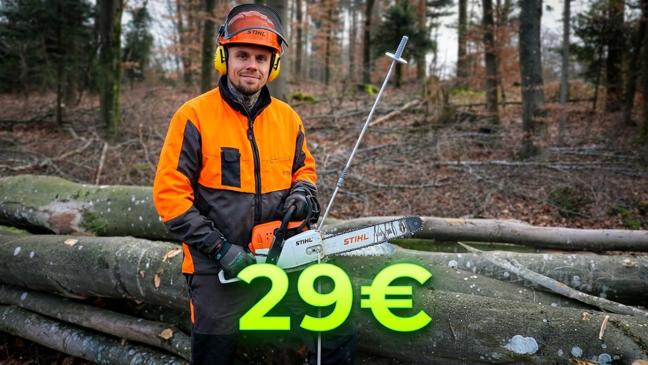 Ablänghilfe Ablängstab ( nur 29 € ) für Motorsägen Kettensäge Stihl Husqvarna Dolmar Oregon Makita