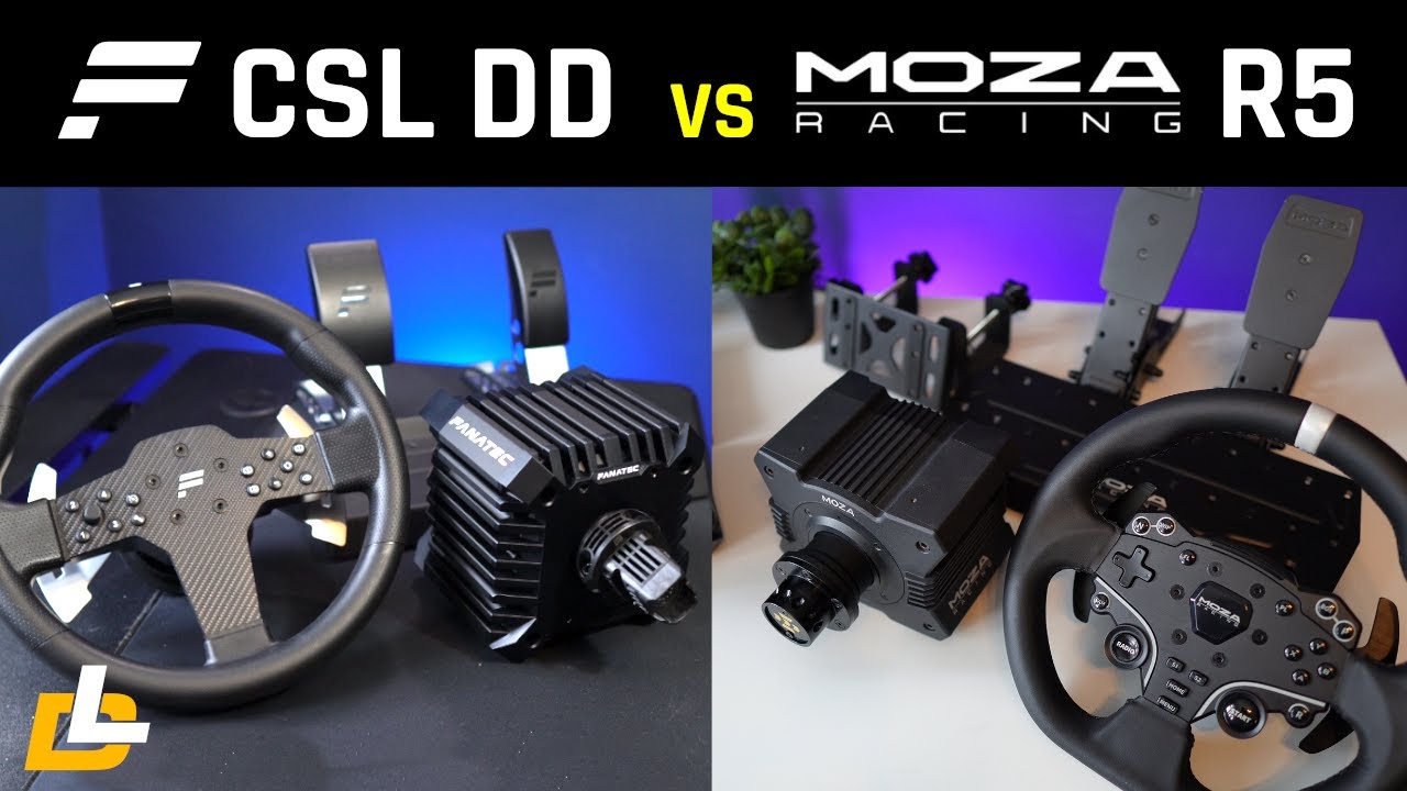 Fanatec CSL DD 5nm vs Moza R5 - Which Is The Better Beginner Bundle?