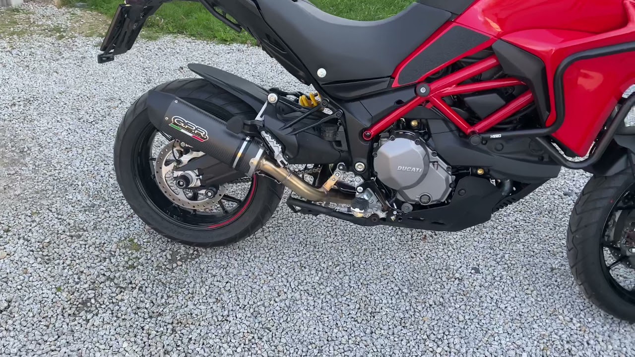 Multistrada 950S euro5 with GPR carbon decat