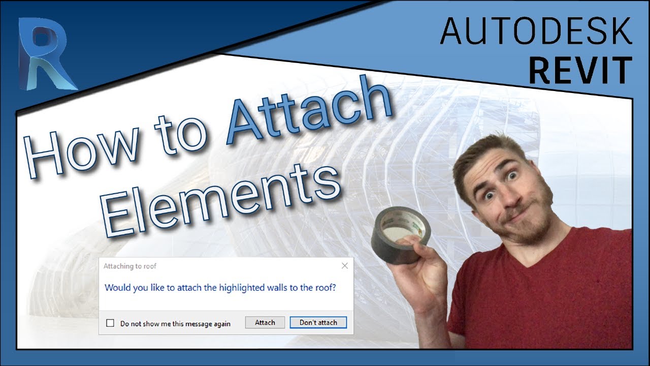 How to Attach Elements | Revit