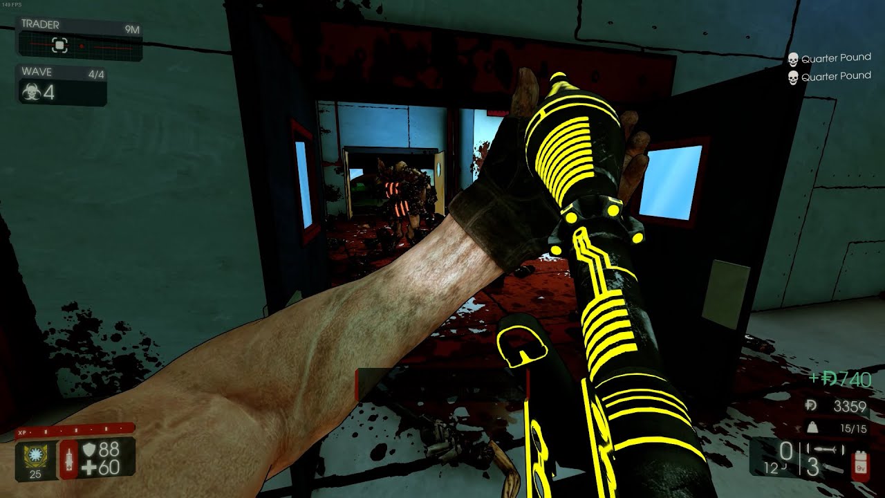Killing Floor 2 | Hell On Earth | No Healing 100 Armor Challenge | Bikini Bottom | Demolitionist