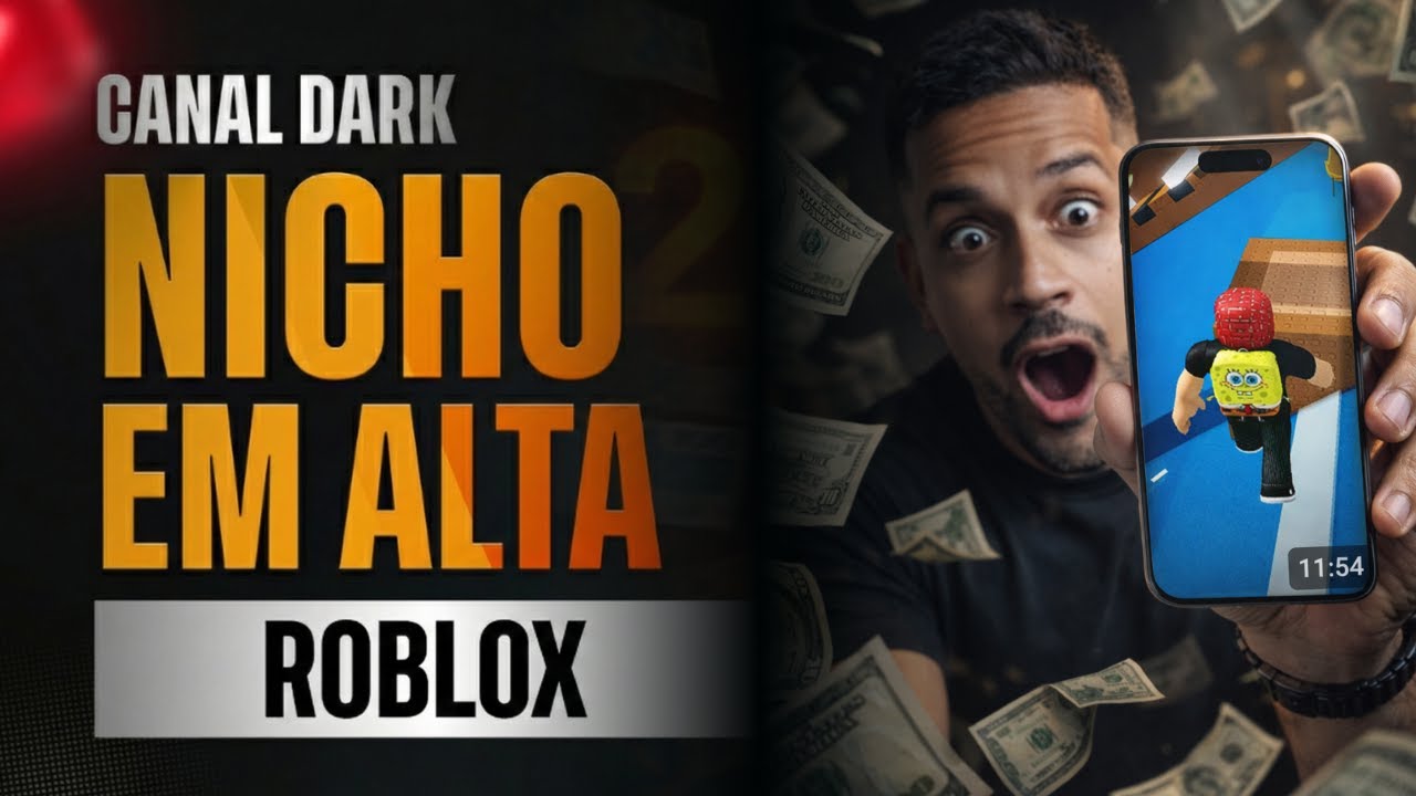 Como Criar e Monetizar um CANAL DARK de ROBLOX no YouTube (Tutorial Completo)