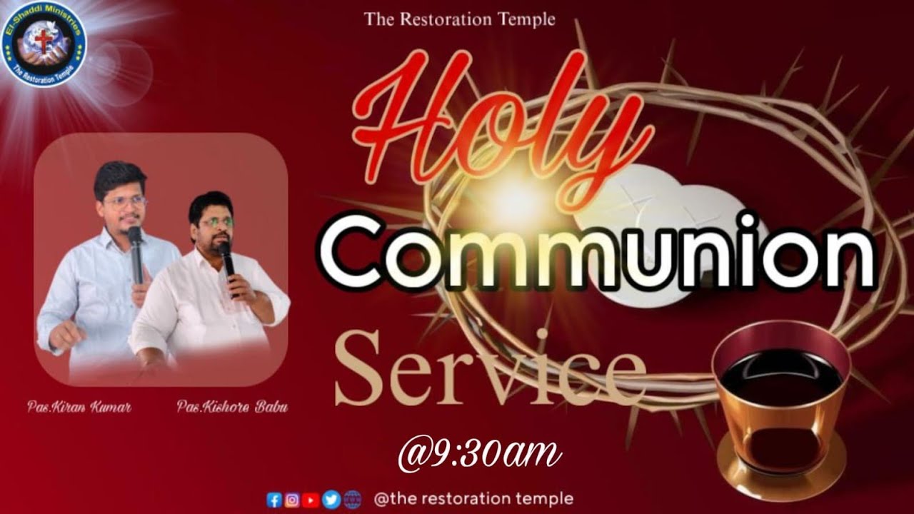 Communion Service 01/02/2026,Bro Kishore Babu