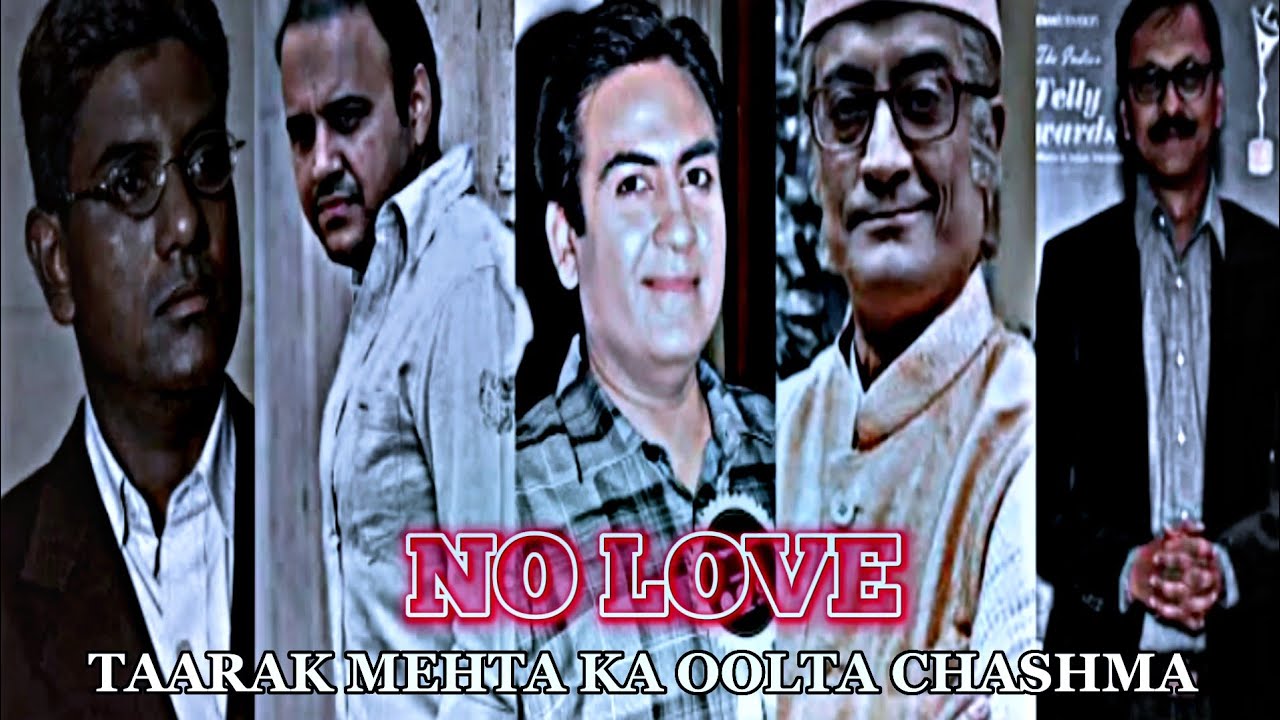 No Love ft. TMKOC Actors || Tmkoc Edit || Jethalal Status || AM PRESENTS #viral #trending #jethalal