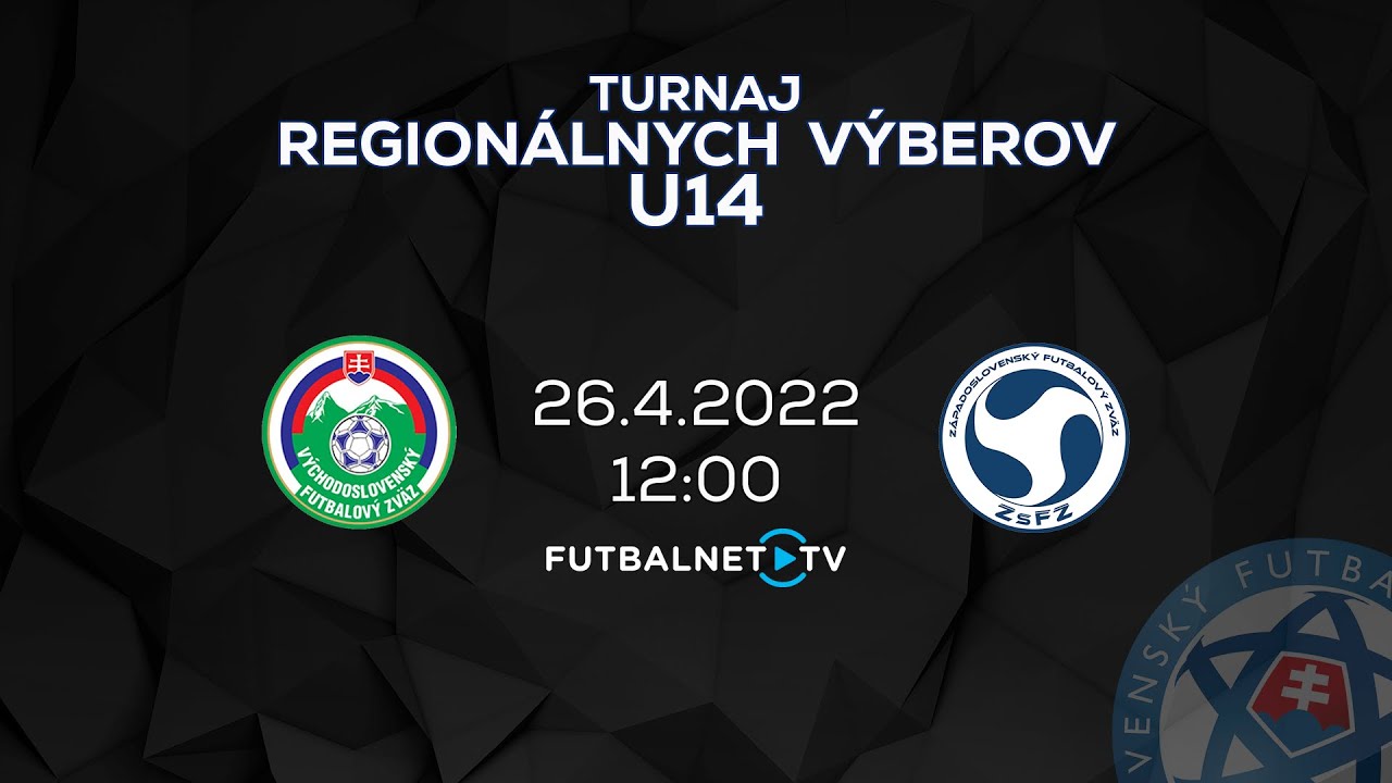 Turnaj Regionálnych Výberov U14 (Apríl 2022): VsFZ - ZsFZ (zostrih)