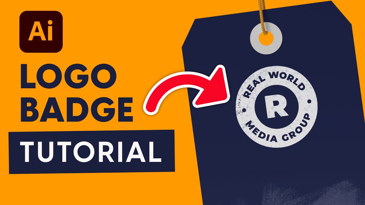 Vintage Badge Logo Design (Adobe Illustrator 2022)
