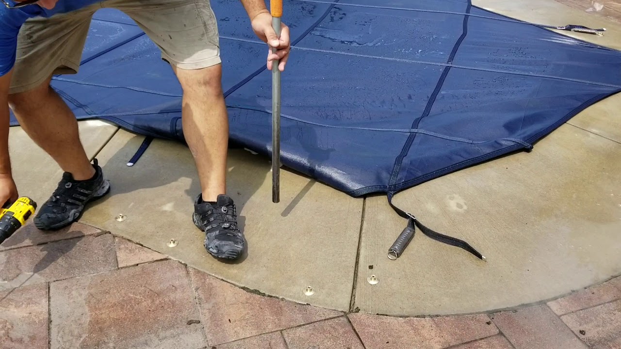 How to Remove and Install a Mesh Safety Cover