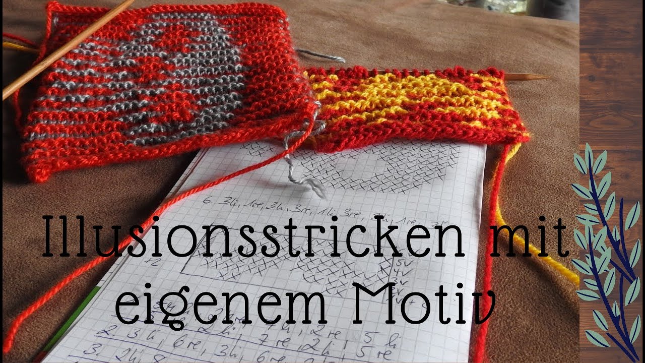 Illusionsstricken/Schattenstricken mit eigenem Motiv
