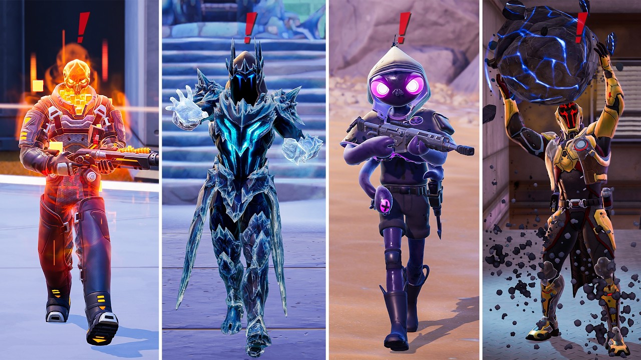 Fortnite All Boss Fights, Mythic Weapons - Chapter 7 Season 2!