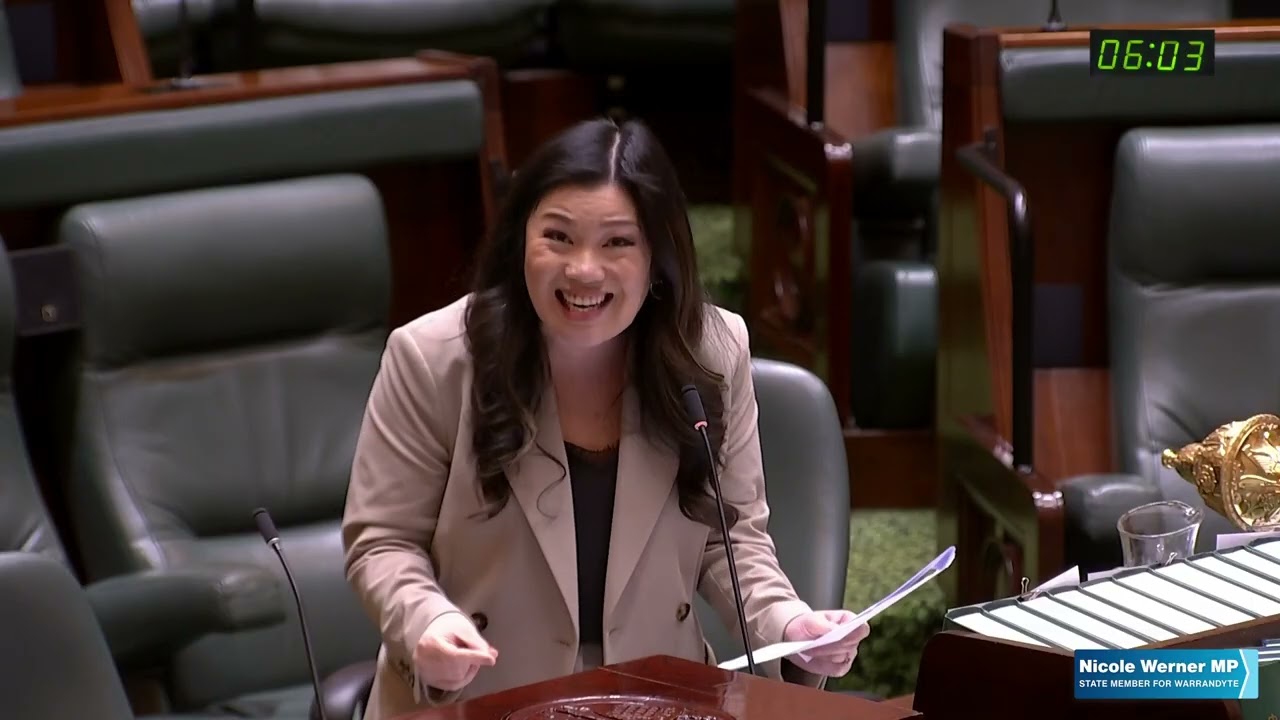 Child Safety Bill & Compalints and Worker regulation Bill speech | Nicole Werner MP