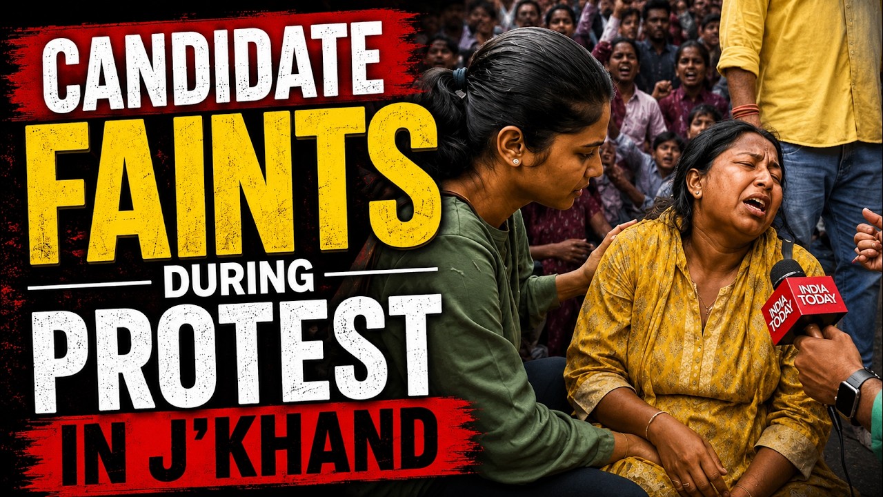 J'khand Protest Live Updates: Candidate Faints After Appointments Cancelled | Ranchi | India Today