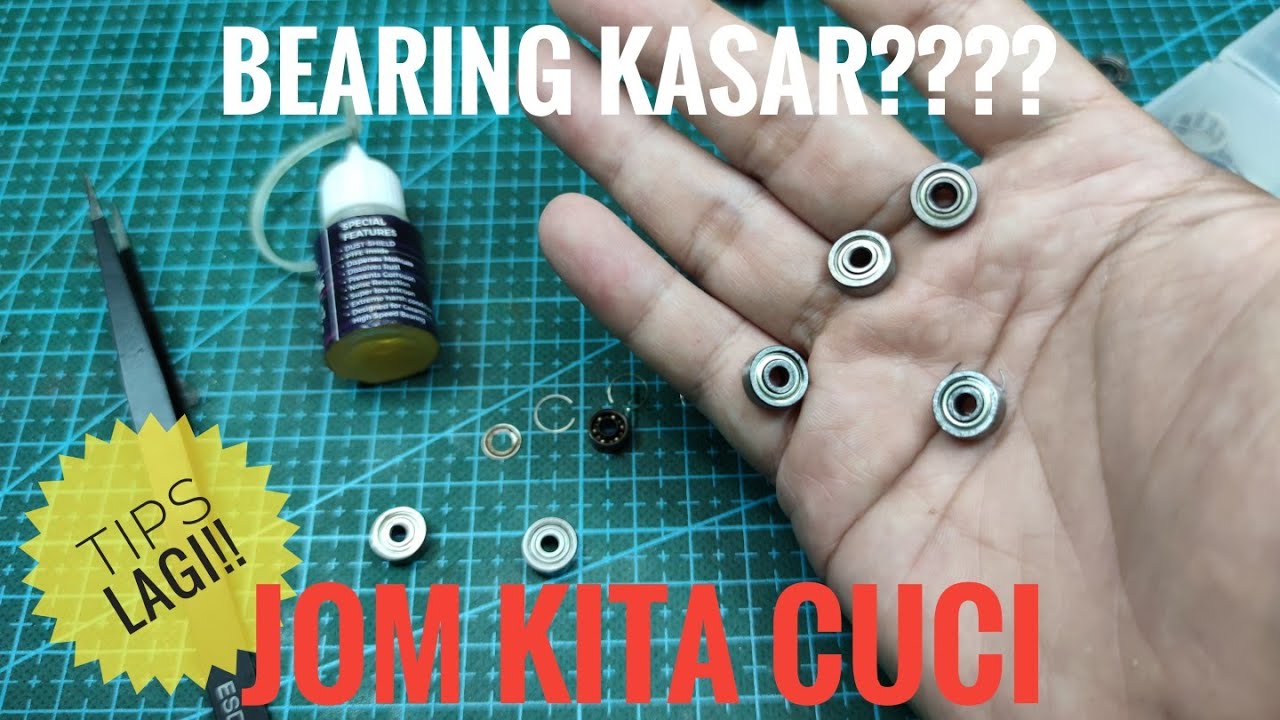 bagaimana deep cleaning reel bearing saya lakukan... cekidouuttt