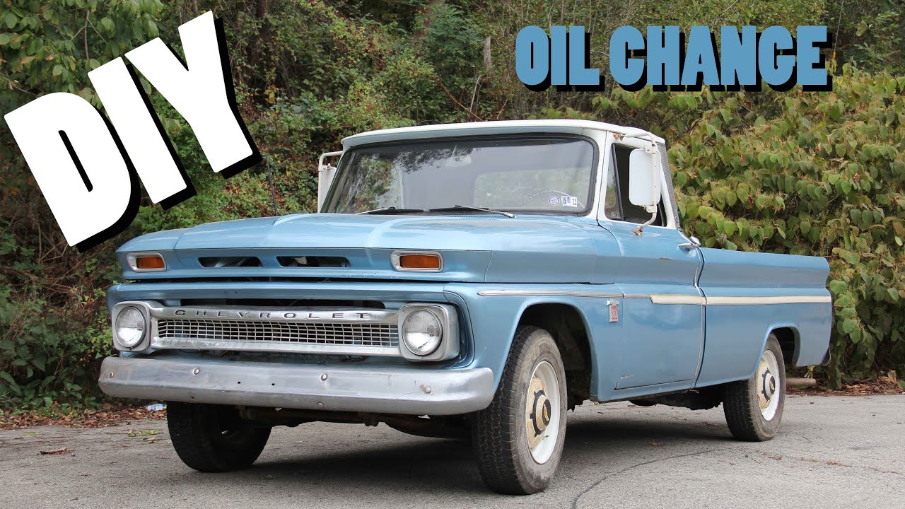 How to Change The Oil In a 292 Inline 6 Engine - 1966 Chevrolet C20