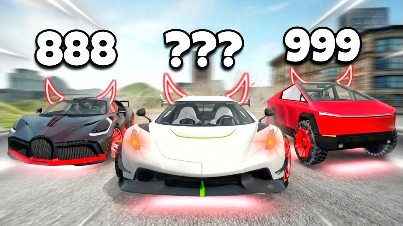 All Angry Cars Top Speed💀| Extreme Car Driving Simulator😱|