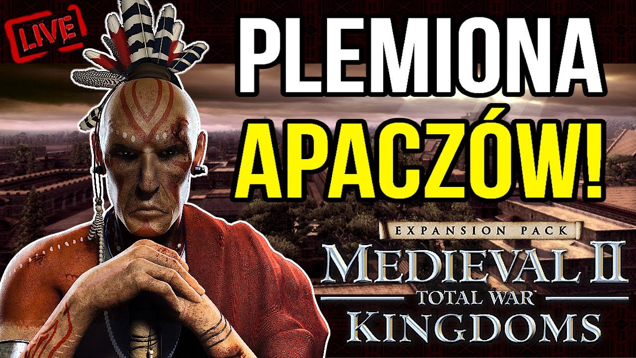 PIERWSZY RAZ DODATEK AMERICAS! (PLEMIONA APACZÓW) | Total War od A do Z | Stream🔴