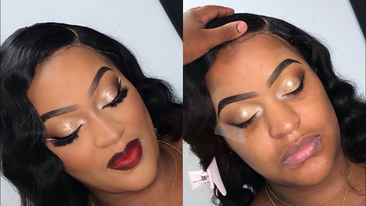 Graphic Liner W/ Rep Lip | Client Makeup Tutorial