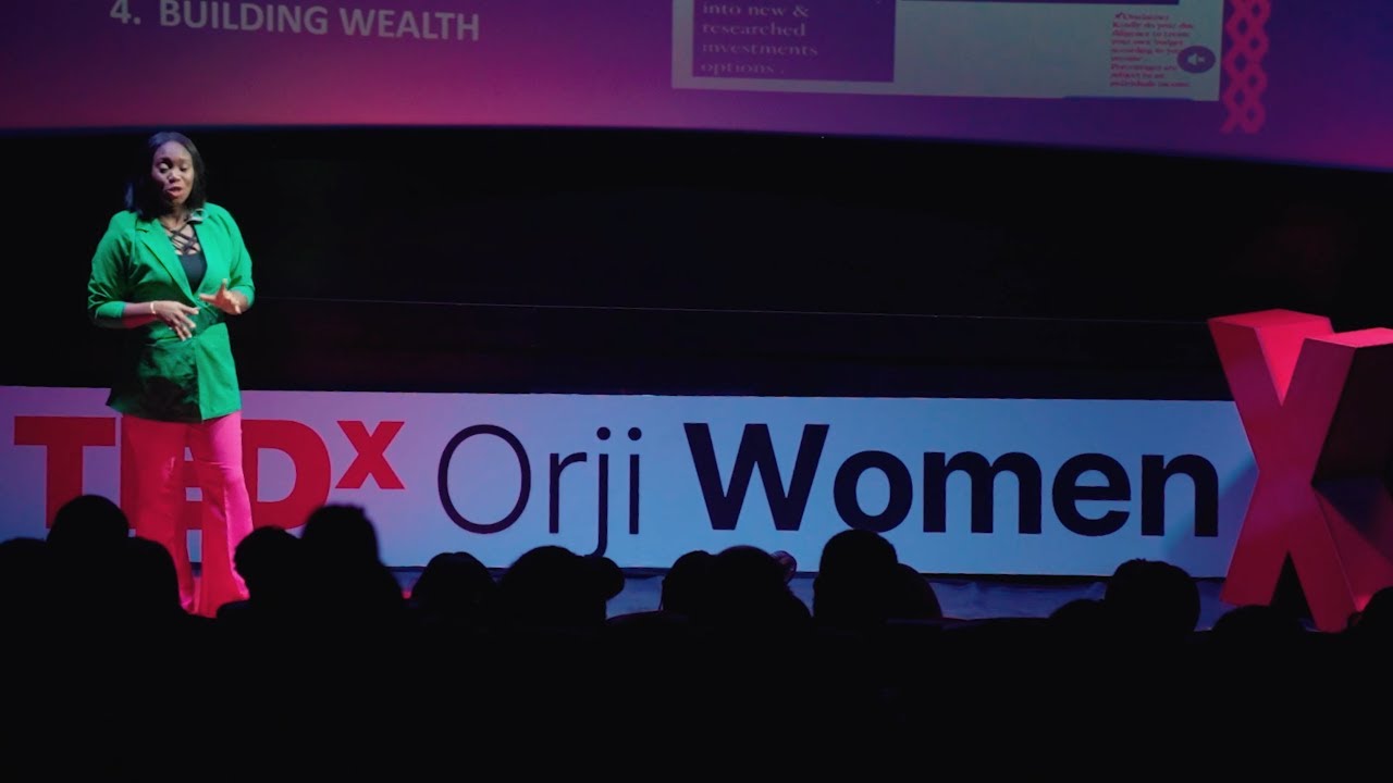 Empowering women and children through financial literacy | BLESSING UGBOMA | TEDxOrji Women