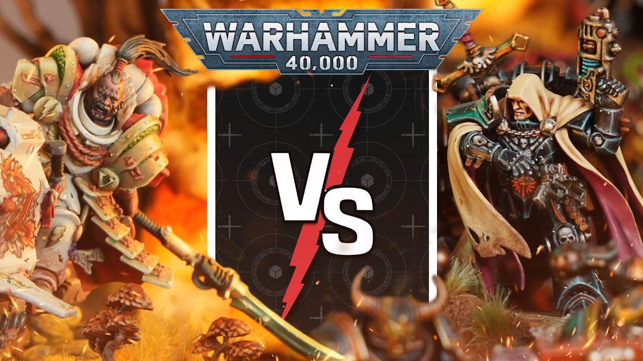 *NEW ARMY!* White Scars vs Black Legion | Warhammer 40k Battle Report