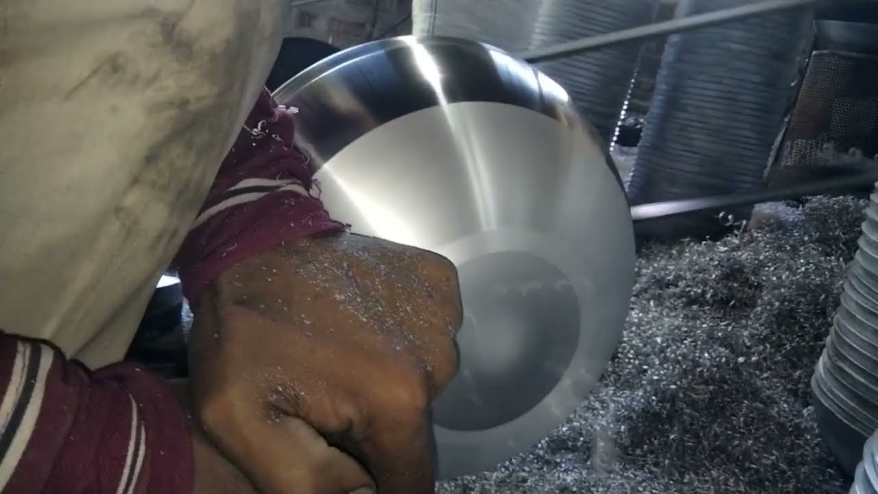 Aluminium Kadai manufacturing,