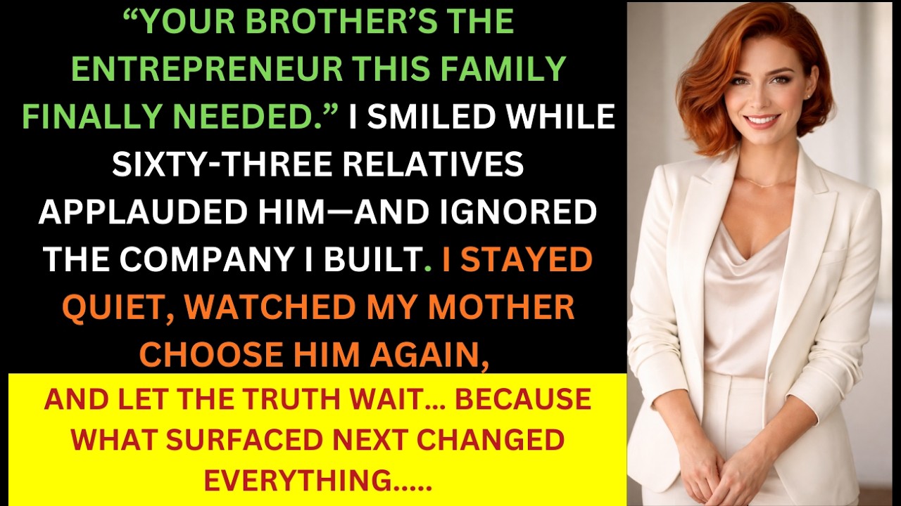 My Mother Treated My Brother Like the Family Star — Until My Silence Exposed Everything