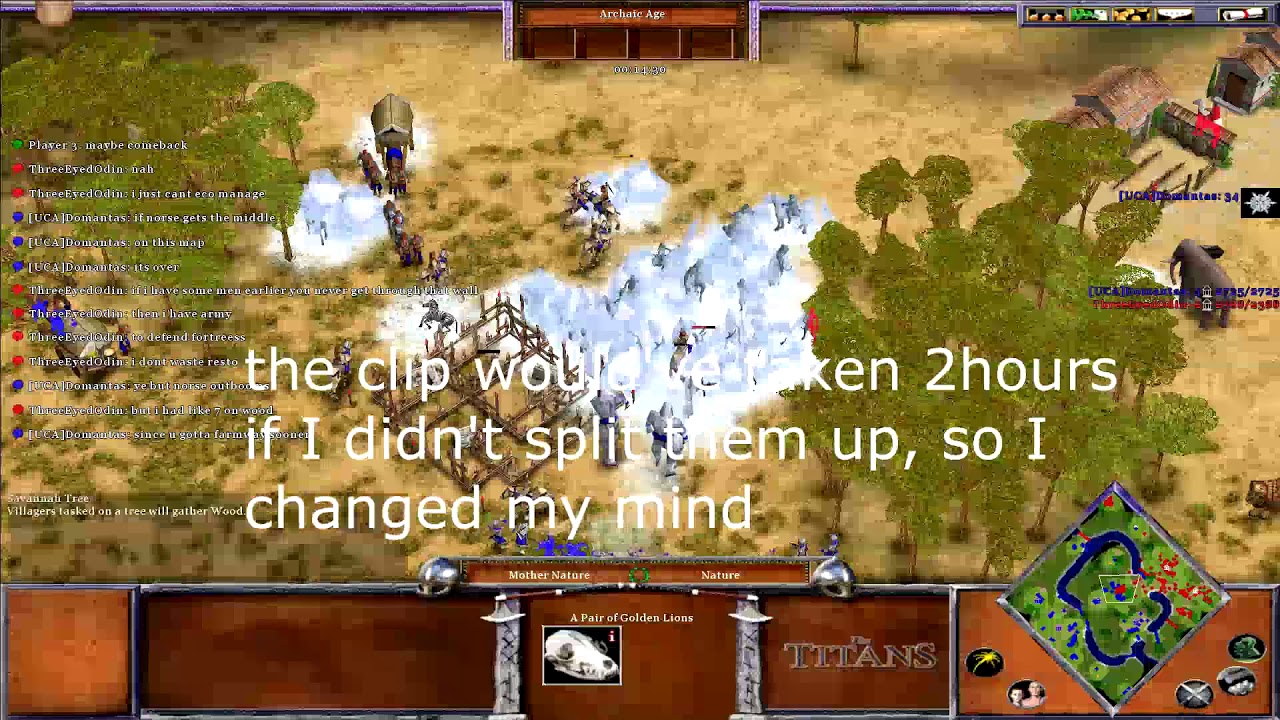 Domantas vs ThreeEyedOdin - games 2 & 3